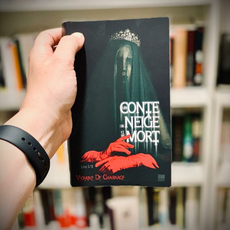 La joie des livres - Violaine de Charnage - un conte de neige et de mort