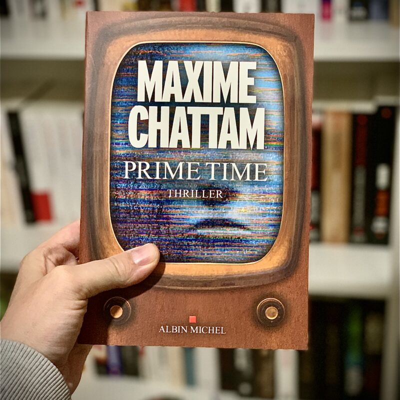 la joie des livres - Prime Time Maxime Chattam