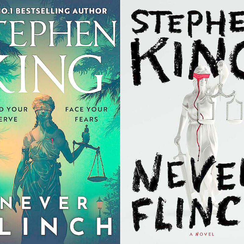Stephen King sort Never Flinch format USA et UK