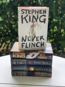 la joie des livres - never flinch - Stephen kin - US